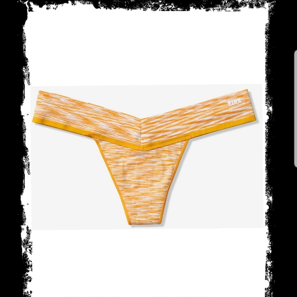 Pink by VS Seamless Thong Panties